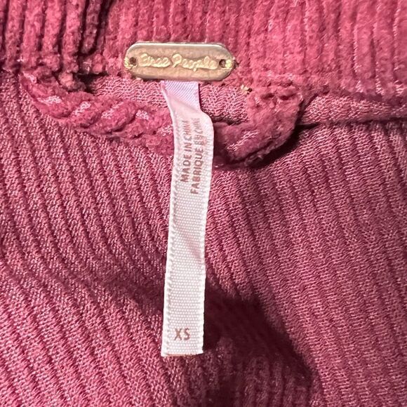 NWOT Free People Nelson Plum Corduroy Trucker Jacket Womens XS - Picture 3 of 7